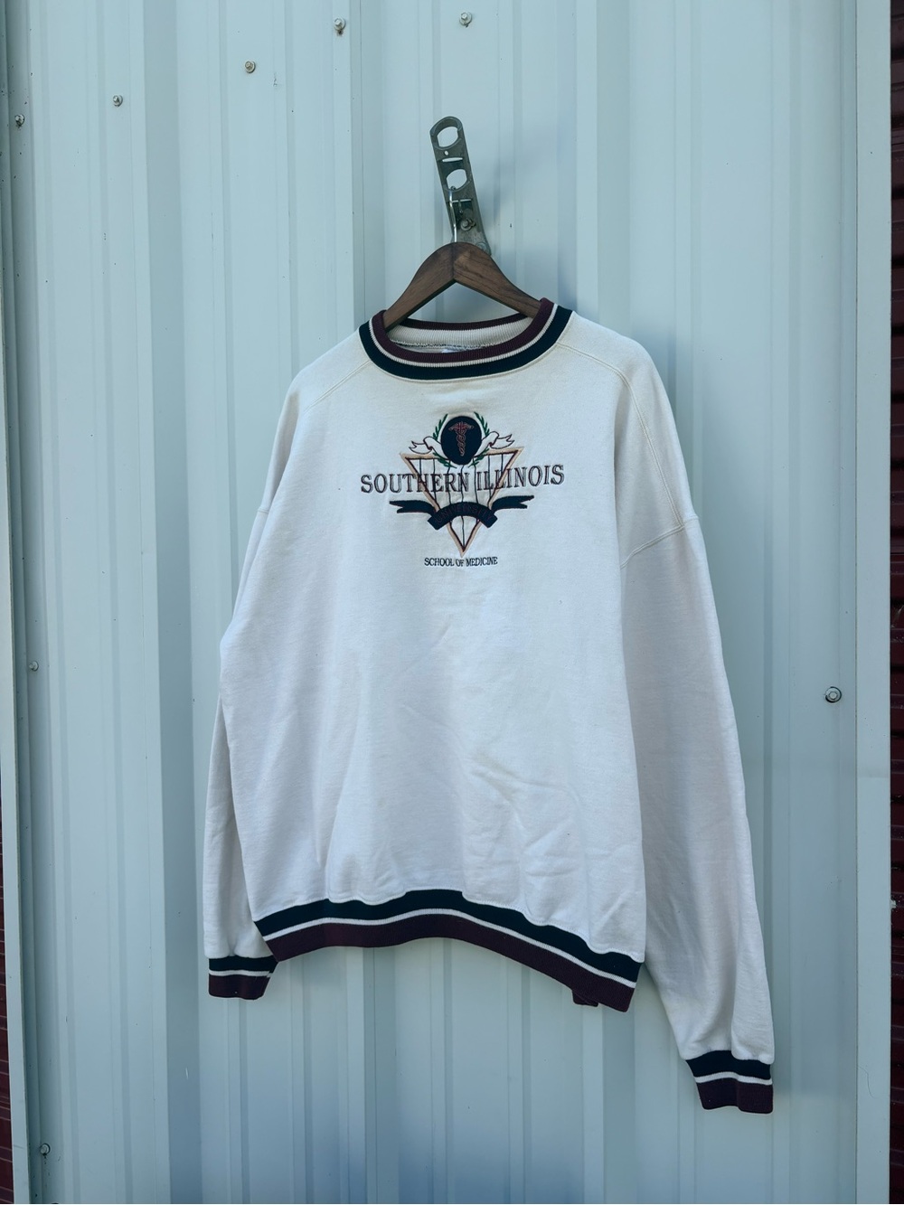 Vintage Southern Illinois University Sweatshirt Mens 2XL XXL 90s embroidered